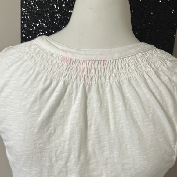 LILLY PULITZER White Essie Sleeveless Tank Top Sz XS - Picture 7 of 10